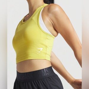 Gymshark Training Crop Tank features a lightweight, sleeveless design